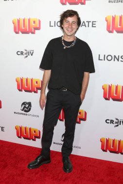 LOS ANGELES - JUL 12:  Nicholas Coombe at the 1UP Los Angeles Premiere at Chinese Theater 6 on July 12, 2022 in Los Angeles, CA clipart