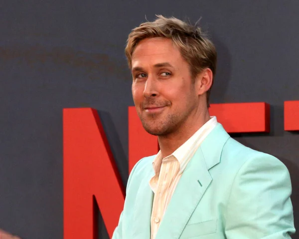 Los Angeles Jul Ryan Gosling Gray Man Premiere Tcl Chinese — Stok fotoğraf
