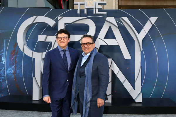 Los Angeles Jul Anthony Russo Joe Russo Gray Man Premiere — Foto Stock