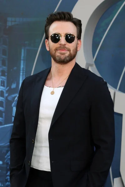 Los Angeles Jul Chris Evans Gray Man Premiere Tcl Chinese — Foto de Stock