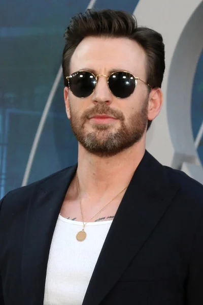 Los Angeles Jul Chris Evans Gray Man Premiere Tcl Chinese — Stock Photo, Image