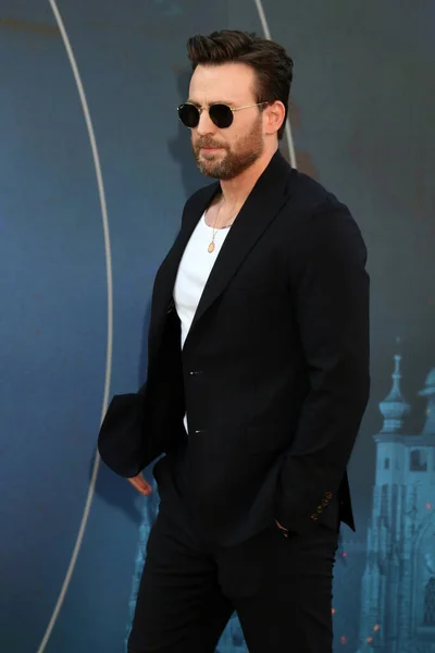 Los Angeles Jul Chris Evans Gray Man Premiere Tcl Chinese — ストック写真