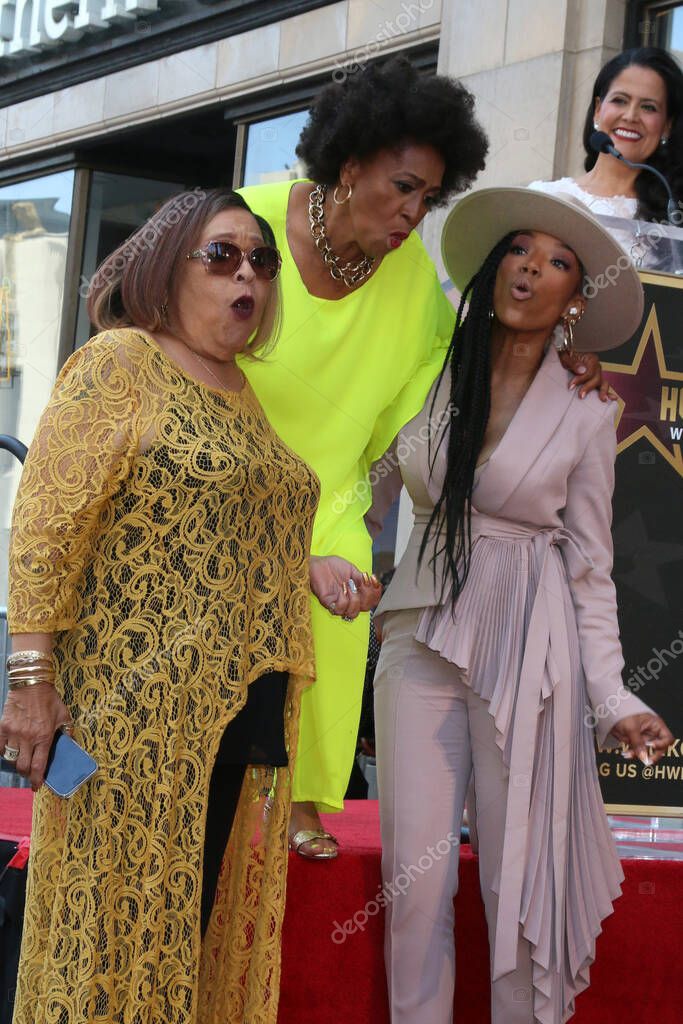 LOS ANGELES JUL 15 Roz Ryan, Jenifer Lewis, Brandy Norwood at the