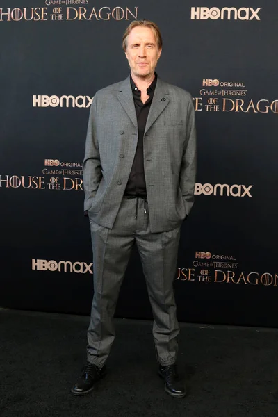 Los Angeles Jul Rhys Ifans House Dragon Premiere Screening Academy — Stock Photo, Image