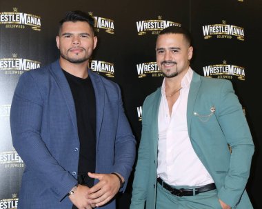 LOS ANGELES - AUG 11: Los Lotharios at the WrestleMania Launch Party at SoFi Stadium on August 11, 2022 in Los Angeles, CA
