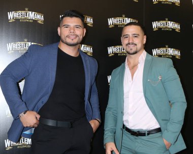 LOS ANGELES - AUG 11: Los Lotharios at the WrestleMania Launch Party at SoFi Stadium on August 11, 2022 in Los Angeles, CA