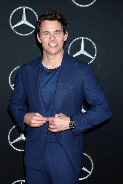 Los Angeles Aug James Marsden Grand Opening Mercedes Benz Classic — Stok fotoğraf