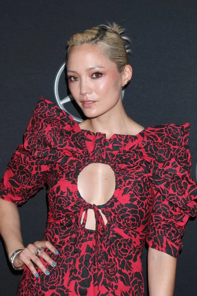 Los Angeles Aug Pom Klementieff Grand Opening Mercedes Benz Classic — Stock Photo, Image