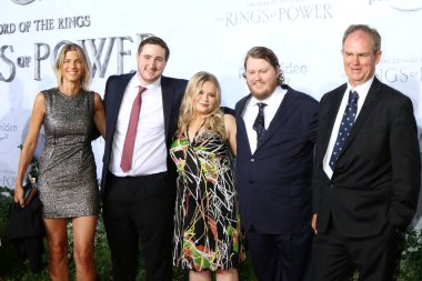 LOS ANGELES - AUG 15:  Anna Tolkien, Nicholas Tolkien, Simon Tolkien, Guests at the The Lord Of The Rings: The Rings Of Power Premiere Screening at Culver Studios on August 15, 2022 in Culver City, CA