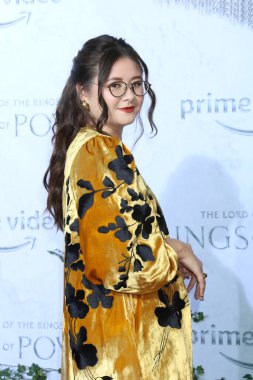 LOS ANGELES - AUG 15:  Megan Richards at the The Lord Of The Rings: The Rings Of Power Premiere Screening at Culver Studios on August 15, 2022 in Culver City, CA