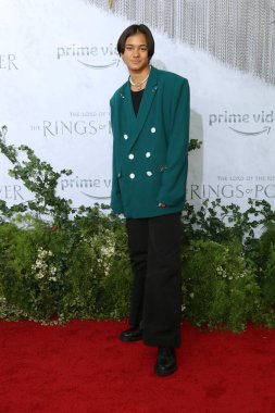 LOS ANGELES - AUG 15:  Tyroe Muhafidin at the The Lord Of The Rings: The Rings Of Power Premiere Screening at Culver Studios on August 15, 2022 in Culver City, CA