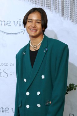 LOS ANGELES - AUG 15:  Tyroe Muhafidin at the The Lord Of The Rings: The Rings Of Power Premiere Screening at Culver Studios on August 15, 2022 in Culver City, CA