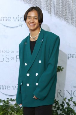 LOS ANGELES - AUG 15:  Tyroe Muhafidin at the The Lord Of The Rings: The Rings Of Power Premiere Screening at Culver Studios on August 15, 2022 in Culver City, CA