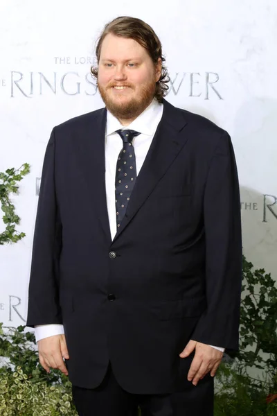 Los Angeles Aug Nicholas Tolkien Lord Rings Rings Power Premiere — Foto Stock