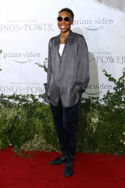 Los Angeles Aug Lena Waithe Lord Rings Rings Power Premiere — Stock Photo, Image