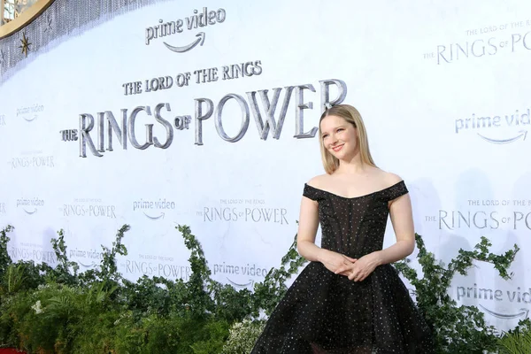 Los Angeles Aug Morfydd Clark Lord Rings Rings Power Premiere — Stock Photo, Image