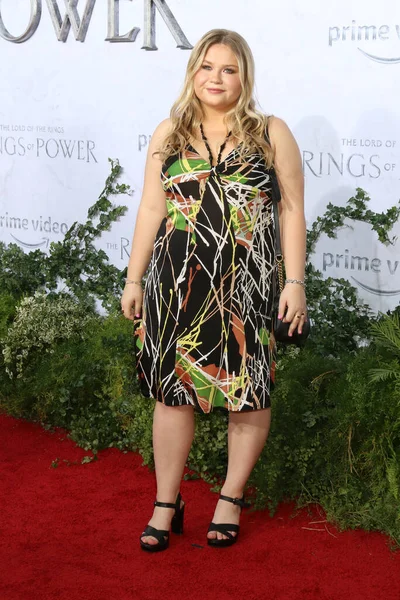 Los Angeles Aug Anna Tolkien Lord Rings Rings Power Premiere — Stockfoto