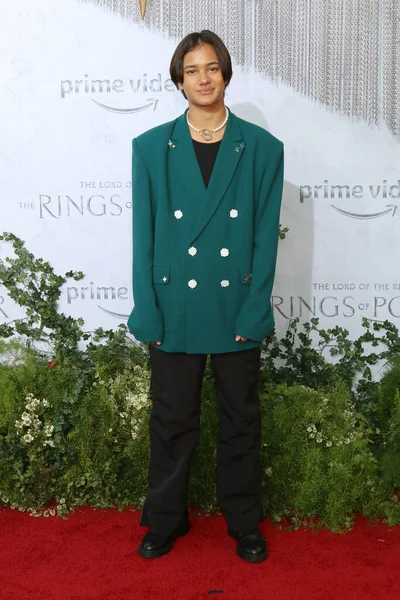 Los Angeles Aug Tyroe Muhafidin Lord Rings Rings Power Premiere — Foto Stock