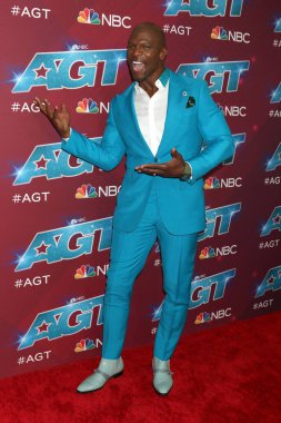 LOS ANGELES - AUG 23:  Terry Crews at the America's Got Talent Season 17 - Live Show Red Carpet  at Pasadena Sheraton Hotel on August 23, 2022 in Pasadena, CA