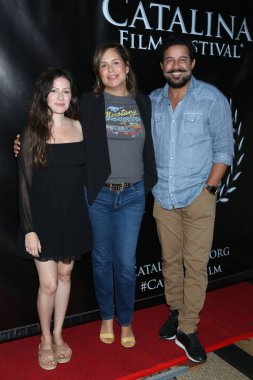 LOS ANGELES - 22 Eylül 2022 'de Long Beach 2022 Catalina Film Festivali' nde Aleksa Palladiano, Laura Niemi, Jon Huertas - İskoç Ayini Etkinlik Merkezi 'nde Vekil Panel 22 Eylül 2022' de Long Beach, CA