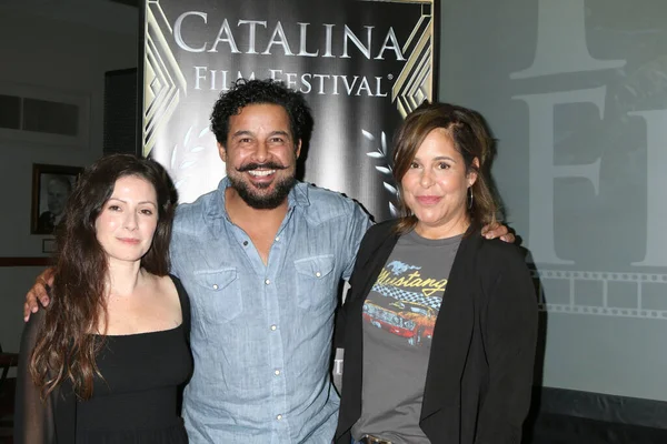 Los Angeles Sep Aleksa Palladiano Jon Huertas Laura Niemi 2022 — Stock Photo, Image