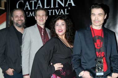 LOS ANGELES - 22 Eylül 2022 'de Long Beach 2022 Catalina Film Festivali' nde David Haverrty, Mitch Arbor, Chloe Zubiri - 22 Eylül 2022 'de Long Beach, CA