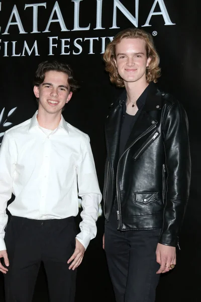 Los Angeles Sep Dylan Keeffe Chance Severson 2022 Catalina Film — Stockfoto