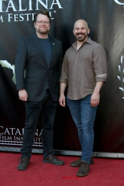 LOS ANGELES - SEP 24: Brian James Crewe, Matt Keil 2022 Catalina Film Festivali - Cumartesi Kırmızı Halı 923 22 Casino 'da 24 Eylül 2022, Avalon, CA