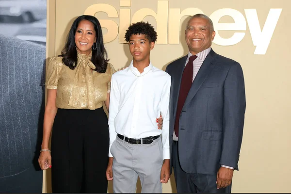 Los Ángeles Sep Reginald Hudlin Familia Estreno Apple Sidney Museo —  Fotos de Stock