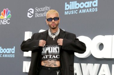 LOS ANGELES - 15 Mayıs 2022 Billboard Müzik Ödülleri 'nde Rauw Alejandro 15 Mayıs 2022' de Las Vegas, NV
