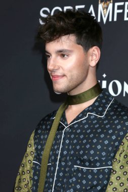 LOS ANGELES - 12 Ekim 2022 'de Los Angeles, CA' da, TCL Çin Tiyatrosu 'ndaki Dünyanın En Yalnız Çocuğu' nda Max Harwood.