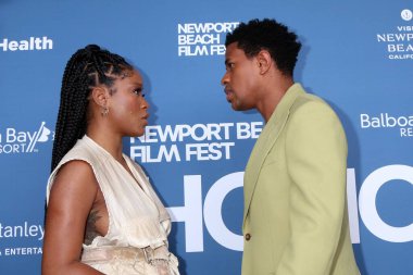 LOS ANGELES - Keke Palmer, Jeremy Pope Newport Sahili Film Festivali Onur ve 10 Aktör Balboa Bay Resort 'ta 16 Ekim 2022' de, Newport Beach, CA