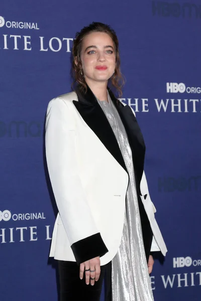 Los Angeles Okt Beatrice Granno Bei Der Premiere Von White — Stockfoto