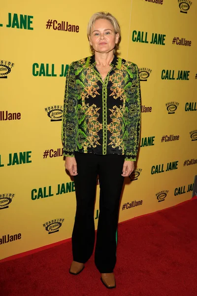 Los Ángeles Octubre Sue Dunlap Call Jane Premiere Skirball Center —  Fotos de Stock
