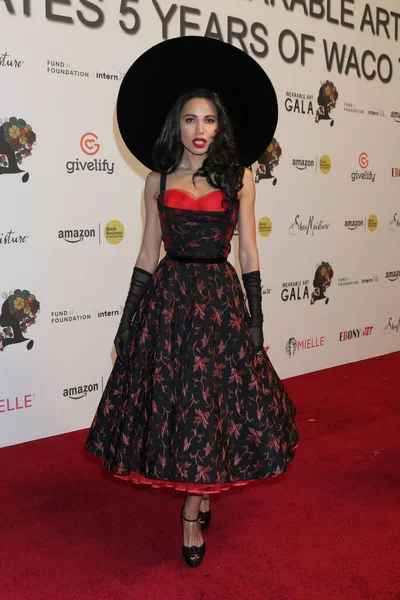 Los Angeles Ottobre Jurnee Smollett Quinto Gala Annuale Arte Indossabile — Foto Stock