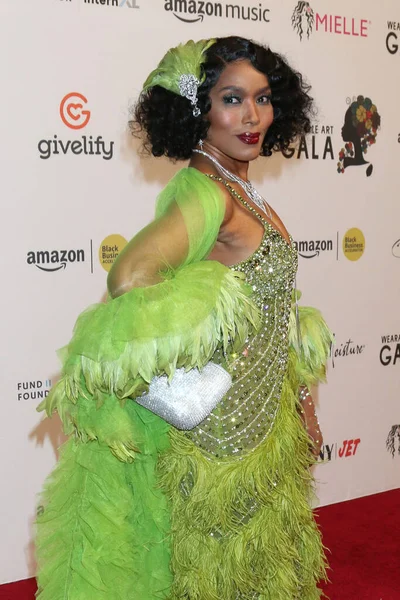 Los Ángeles Octubre Angela Bassett Gala Anual Arte Vestible Barker — Foto de Stock