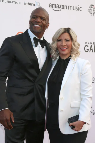 Los Angeles Oct Terry Crews Rebecca Crews 5Th Annual Wearable — Stock Photo, Image