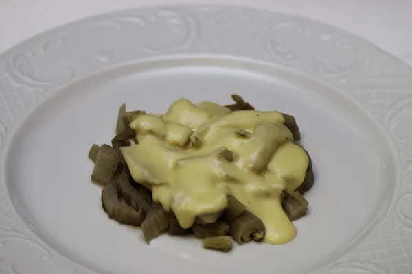 Cardi con fonduta — Stock fotografie