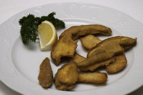 Fungo fritto in profondità — Foto Stock