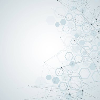 Noktalar ve doğrular ile küresel ağ bağlantıları. Kablo çerçeve arka planı. Soyut bağlantı yapısı. Çokgen uzay arkaplanı, illüstrasyon