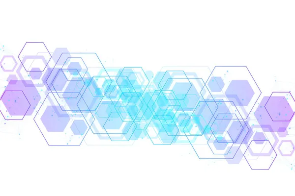 Wissenschaftliche Molekül-Hintergrund-DNA-Doppelhelix-Illustration mit geringer Schärfentiefe. Mysteriöse Tapeten oder Banner mit DNA-Molekülen. Illustration genetischer Informationen — Stockfoto