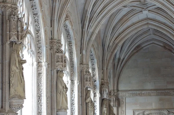 Gothic cloisters — Stock Photo, Image
