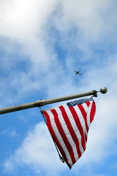 Fly to the U.S.A. — Stock Photo, Image