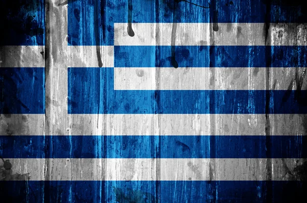 Прапор Греції — стокове фото