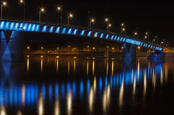 Petrovaradin, ponte "Arco-íris", Novi triste, Sérvia — Fotografia de Stock
