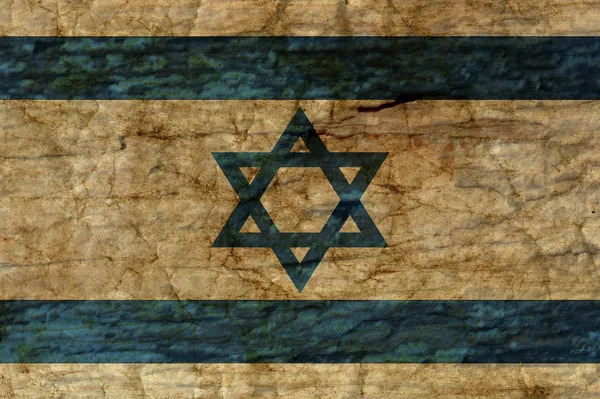 Izrael zászló háttere — Stock Fotó