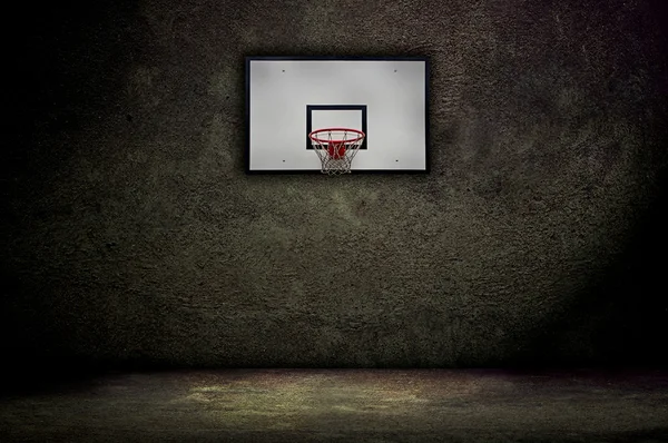 Kosárlabda-karika Stock Kép