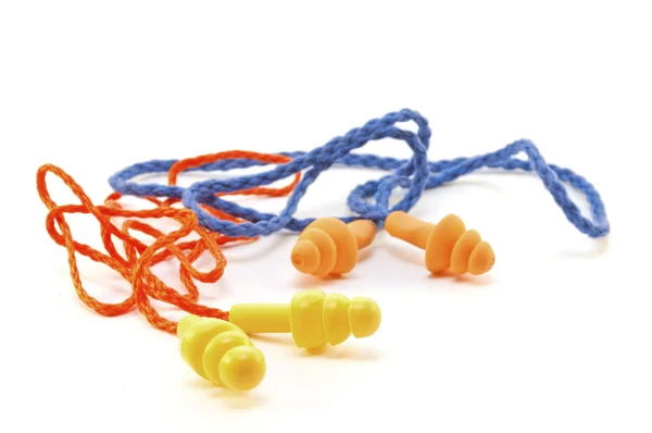 Rubber earplugs — Stock Photo, Image