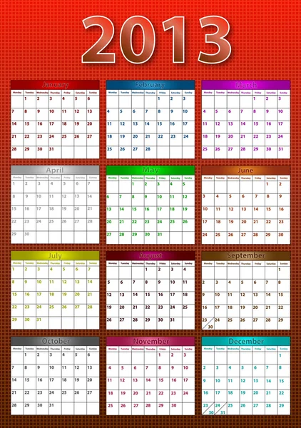 Calendrier 2013 — Photo