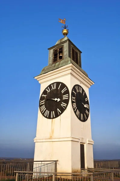 Grande torre dell'orologio Petrovaradin — Foto Stock